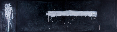 "Infinity" 350x100 cm.  akryl. 2012 Piotr Ambroziak<br/>"Infinity" 350x100 cm.  acrylic paint. 2012 PeterAmbroziak